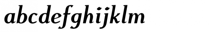 Flyoika Bold Italic Font LOWERCASE