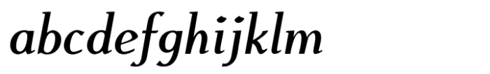 Flyoika Semi Bold Italic Font LOWERCASE