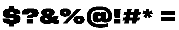 FLArtGrotesk AmpleBlack Font OTHER CHARS