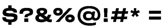 FLArtGrotesk AmpleBold Font OTHER CHARS