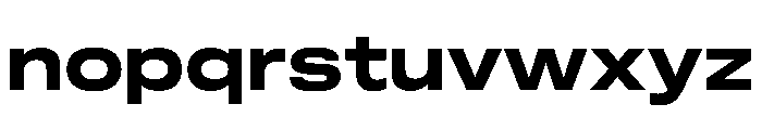 FLArtGrotesk AmpleBold Font LOWERCASE