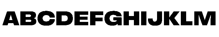 FLArtGrotesk AmpleDark Font UPPERCASE
