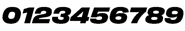 FLArtGrotesk AmpleDarkItalic Font OTHER CHARS