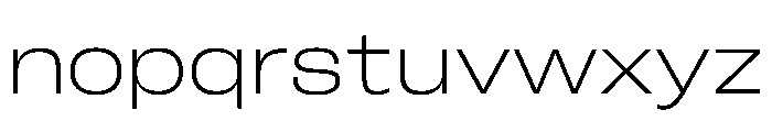 FLArtGrotesk AmpleFine Font LOWERCASE