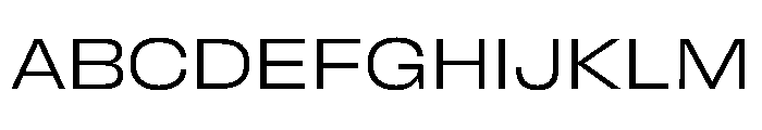 FLArtGrotesk AmpleLight Font UPPERCASE