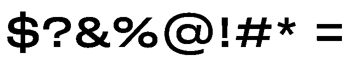 FLArtGrotesk AmpleMedium Font OTHER CHARS