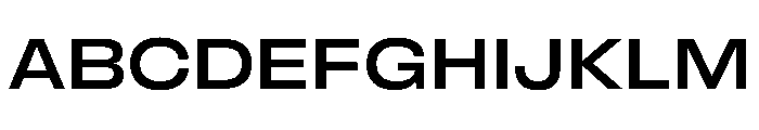 FLArtGrotesk AmpleMedium Font UPPERCASE