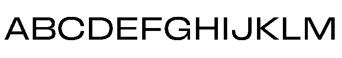 FLArtGrotesk AmpleRegular Font UPPERCASE