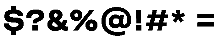 FLArtGrotesk Bold Font OTHER CHARS