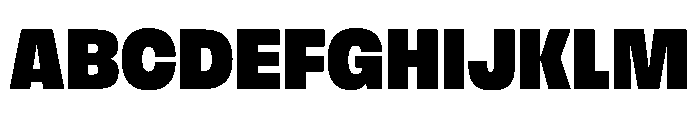 FLArtGrotesk CompactBlack Font UPPERCASE