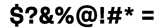 FLArtGrotesk CompactBold Font OTHER CHARS