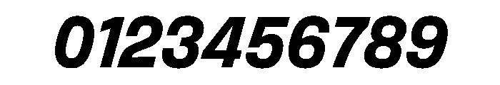 FLArtGrotesk CompactBoldItalic Font OTHER CHARS