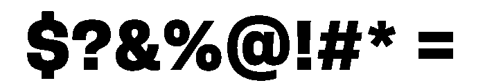 FLArtGrotesk CompactDark Font OTHER CHARS