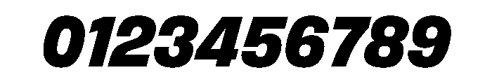 FLArtGrotesk CompactDarkItalic Font OTHER CHARS