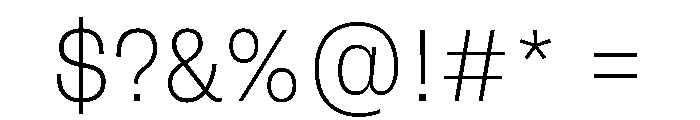 FLArtGrotesk CompactFine Font OTHER CHARS