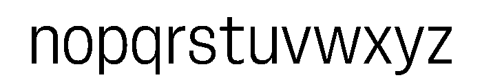 FLArtGrotesk CompactLight Font LOWERCASE