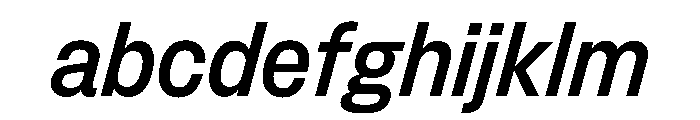FLArtGrotesk CompactMediumItalic FONT