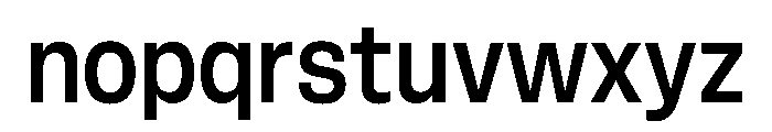 FLArtGrotesk CompactMedium Font LOWERCASE