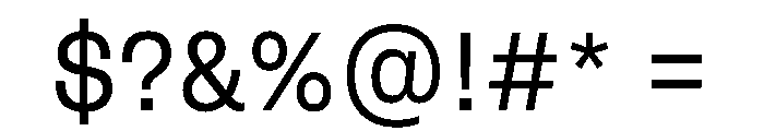FLArtGrotesk CompactRegular Font OTHER CHARS