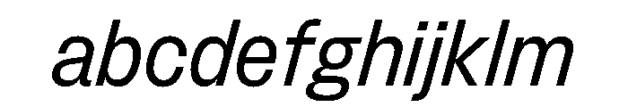 FLArtGrotesk CompactRegularItalic FONT
