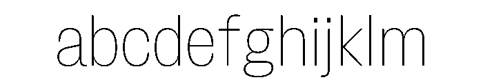 FLArtGrotesk CompactThin FONT