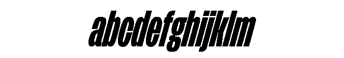 FLArtGrotesk CondensedBlackItalic FONT