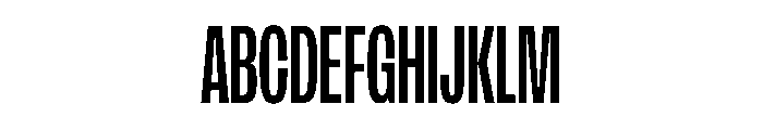 FLArtGrotesk CondensedBold Font UPPERCASE