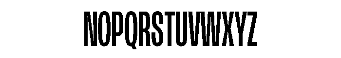 FLArtGrotesk CondensedBold Font UPPERCASE