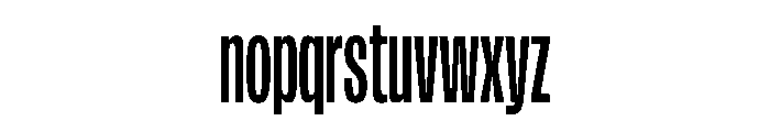 FLArtGrotesk CondensedBold Font LOWERCASE