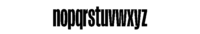 FLArtGrotesk CondensedDark Font LOWERCASE