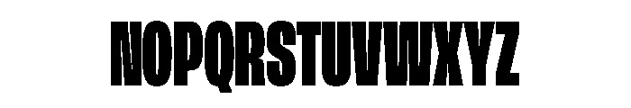 FLArtGrotesk CondensedDense Font UPPERCASE