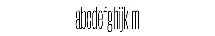FLArtGrotesk CondensedFine FONT