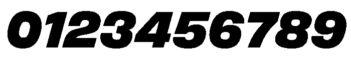 FLArtGrotesk DarkItalic Font OTHER CHARS