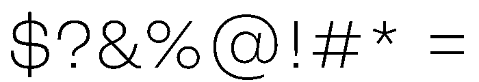 FLArtGrotesk Fine Font OTHER CHARS