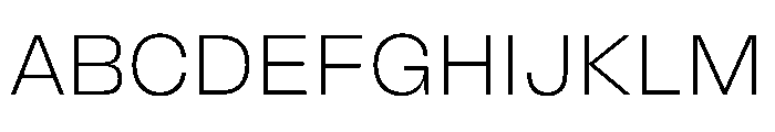 FLArtGrotesk Fine Font UPPERCASE