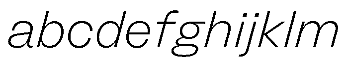FLArtGrotesk FineItalic FONT