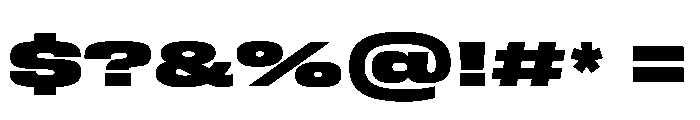 FLArtGrotesk GrandBlack Font OTHER CHARS