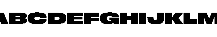 FLArtGrotesk GrandBlack Font UPPERCASE