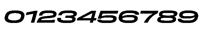 FLArtGrotesk GrandBoldItalic Font OTHER CHARS