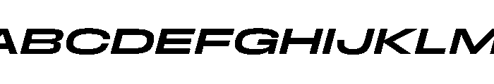 FLArtGrotesk GrandBoldItalic Font UPPERCASE