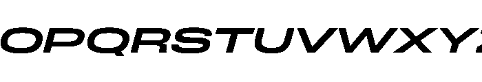 FLArtGrotesk GrandBoldItalic Font UPPERCASE