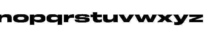 FLArtGrotesk GrandDark Font LOWERCASE