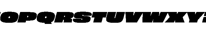 FLArtGrotesk GrandDenseItalic Font UPPERCASE