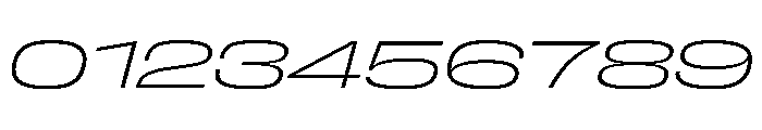 FLArtGrotesk GrandFineItalic Font OTHER CHARS
