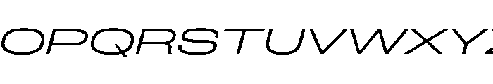 FLArtGrotesk GrandLightItalic Font UPPERCASE