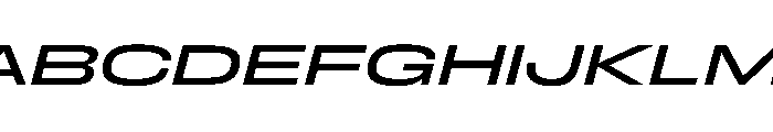 FLArtGrotesk GrandMediumItalic Font UPPERCASE
