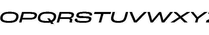FLArtGrotesk GrandMediumItalic Font UPPERCASE