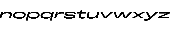 FLArtGrotesk GrandMediumItalic Font LOWERCASE