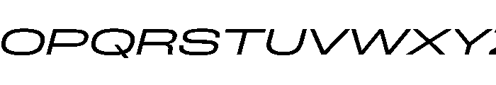 FLArtGrotesk GrandRegularItalic Font UPPERCASE