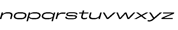 FLArtGrotesk GrandRegularItalic Font LOWERCASE